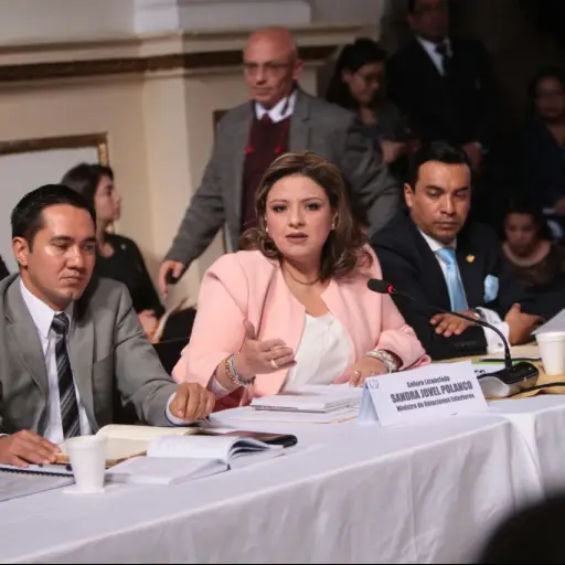 Sandra Jovel interpelación EU Emisoras Unidas Guatemala ,