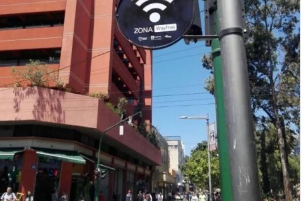 Wi-fi gratis Paseo de la Sexta, 