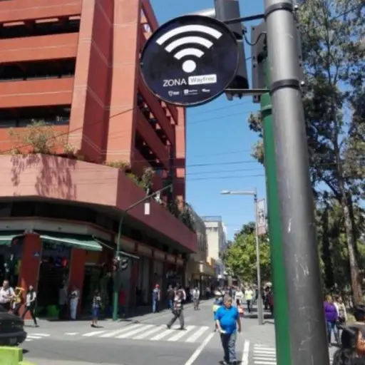Wi-fi gratis Paseo de la Sexta ,