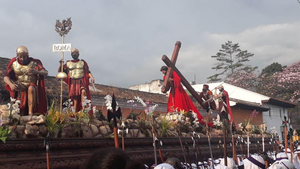 Jesús Nazareno y Santísima Virgen de Dolores de la parroquia San Sebastián de la Merced de La Antigua Guatemala. 1 | 