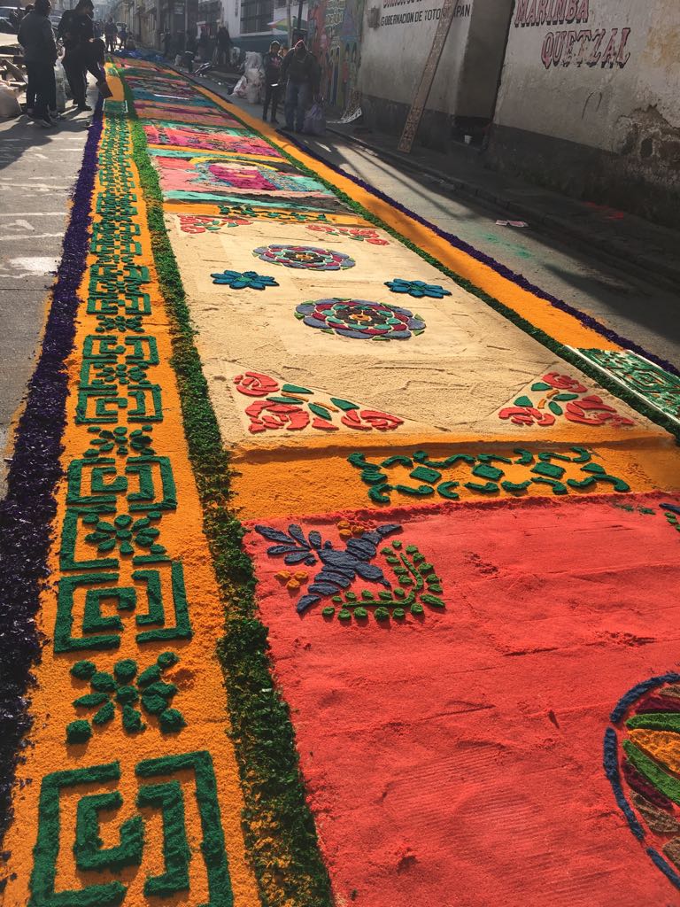 Alfombras de Totonicapán. Foto Alberto Chaclan (1) | 