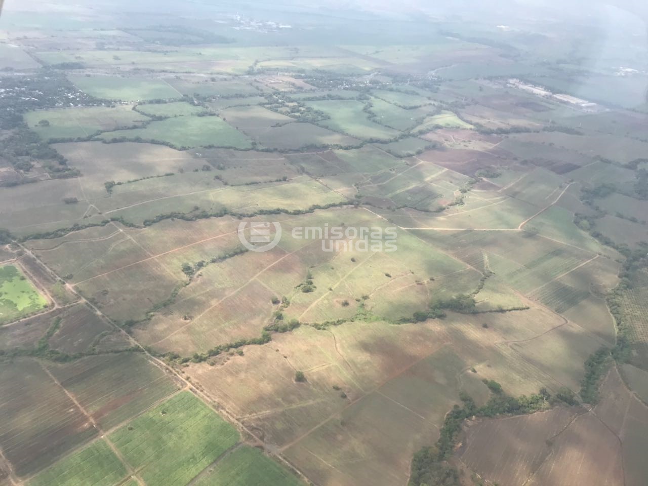 Vista aérea de los sembradíos en Escuintla. Foto 1 | 