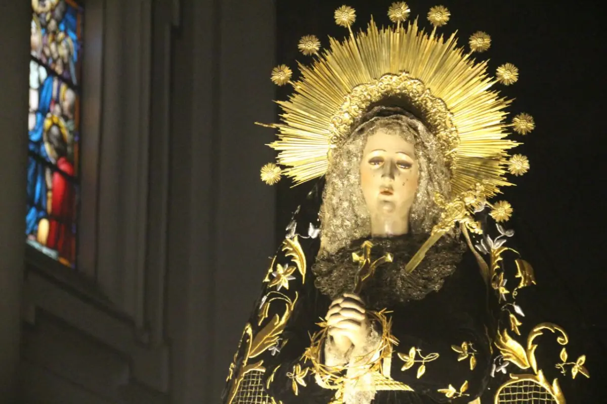 Virgen de Dolores de la Soledad del templo de Santo Domingo., 