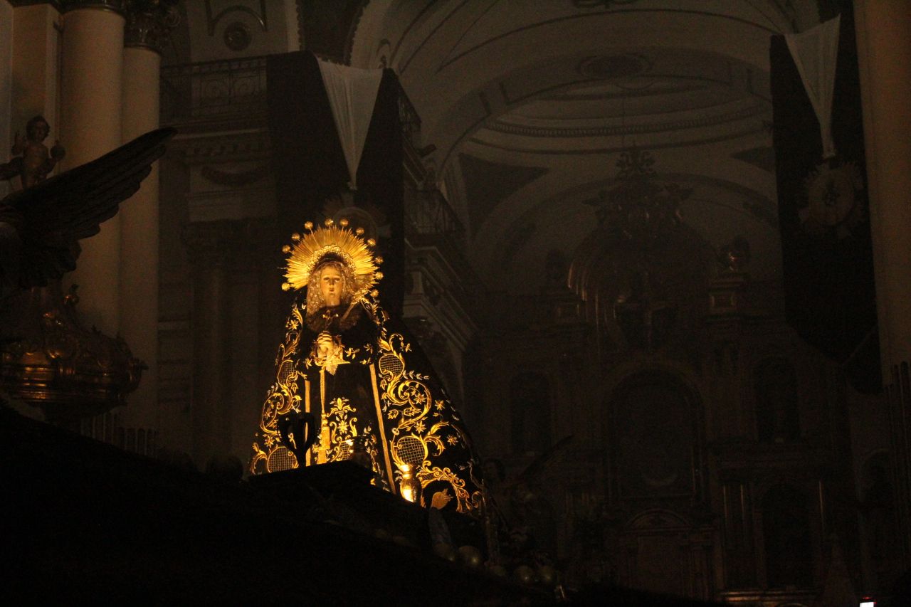 Virgen de Dolores de la Soledad del templo de Santo Domingo. | 