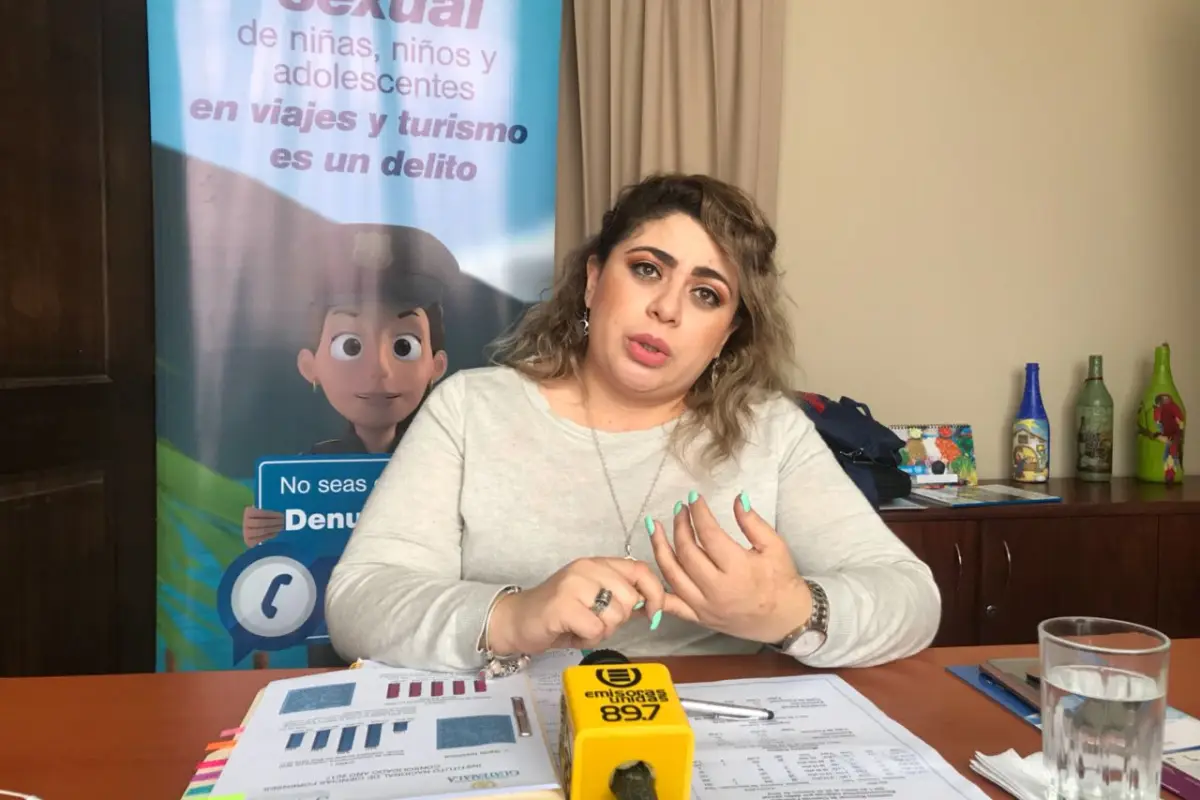 Gabriela Sandoval directora contra la violencia sexual, 