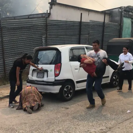 Incendio forestal EU Emisoras Unidas Guatemala ,