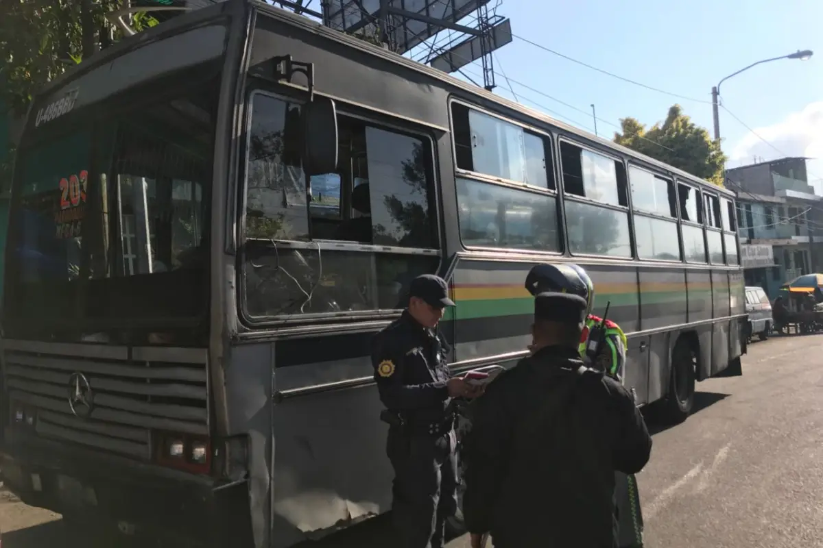 Piloto de bus ataque armado, 