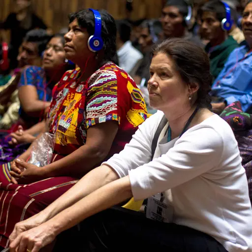 GUA02. CIUDAD DE GUATEMALA (GUATEMALA), 16/04/2013.- La productora del documental 