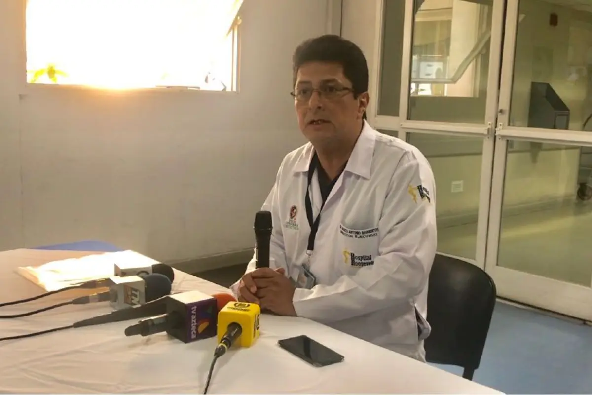 Director Roosevelt médico niña, 