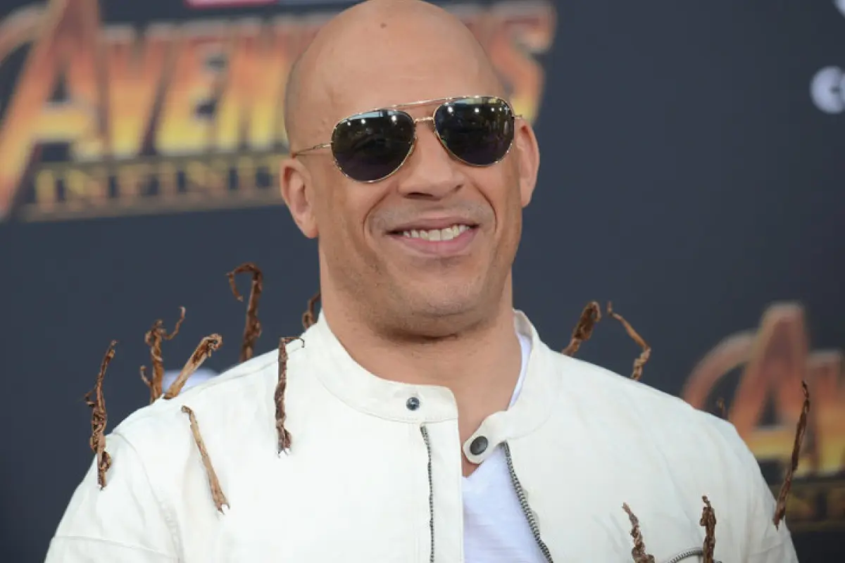 LOS ANGELES, CA - APRIL 23: Actor Vin Diesel arrives for the Premiere Of Disney And Marvel's "Avengers: Infinity War" held on April 23, 2018 in Los Angeles, California.  (Photo by Albert L. Ortega/Getty Images)