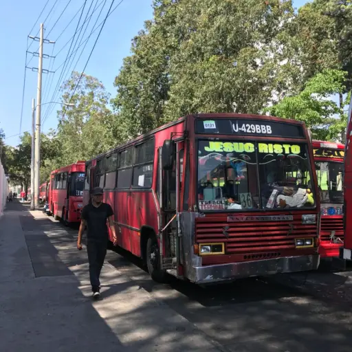 Paro de buses ,