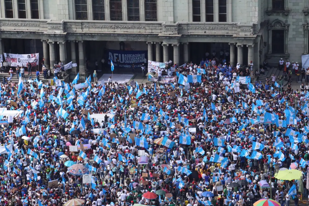 Manifestación en la Plaza, 