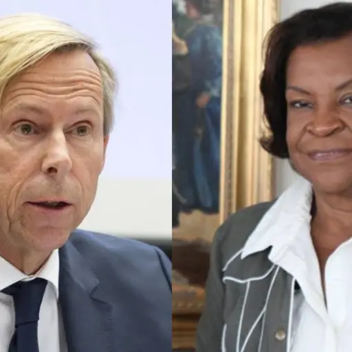 Embajadores de Suecia y Venezuela ,