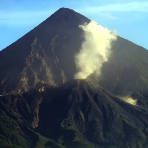 Volcán Santiaguito ,