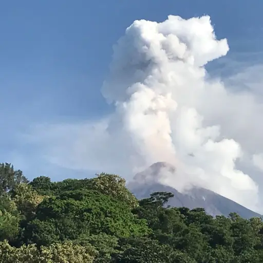 actividad volcan de fuego guatemala ,