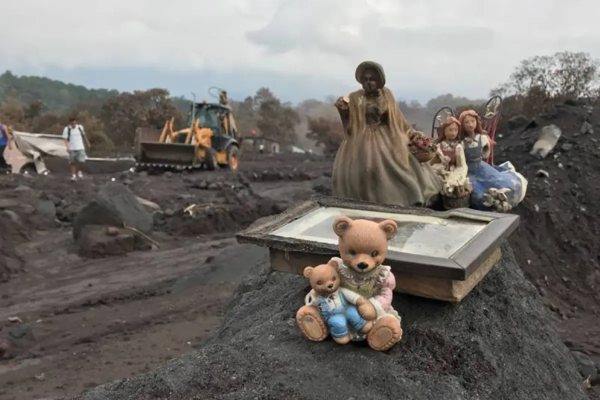 San Miguel Los Lotes tragedia volcán de Fuego, 