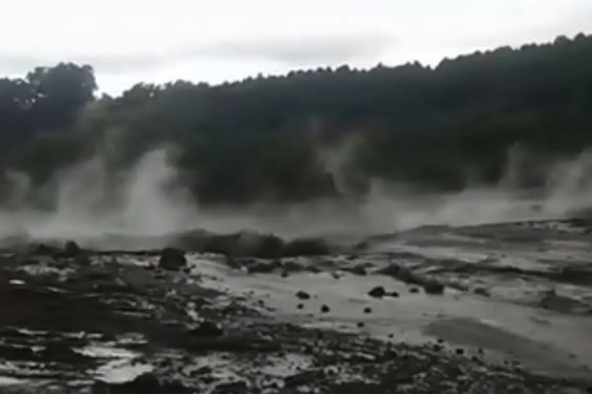 Lahares de volcán de Fuego, 