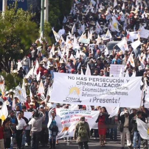 Manifestación de Codeca ,