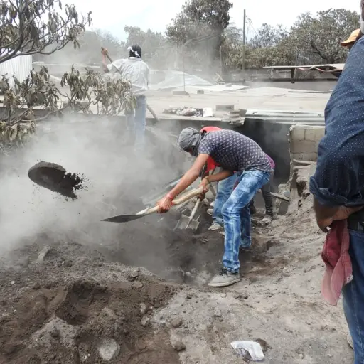 EMERGENCIA VOLCAN DE FUEGO 54 ,