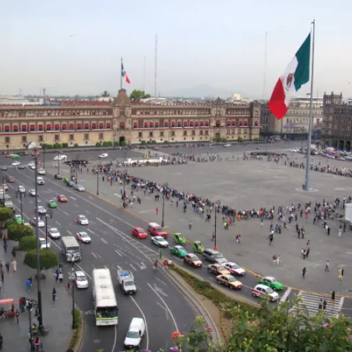 Zócalo en la Ciudad de México - Archivo