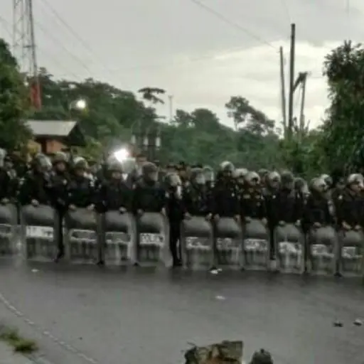 Bloqueo en Las Victorias ,
