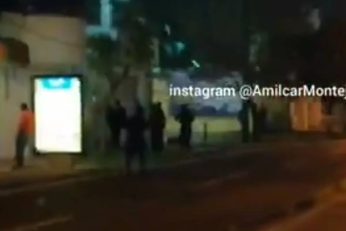 Persecución policial en zona 9 y 10, 