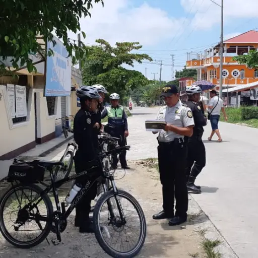 Patrullajes de la PNC ,