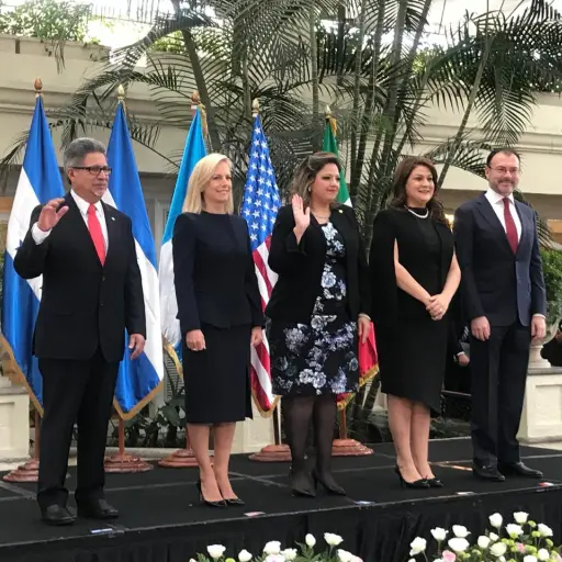 Secretaria de seguridad EEUU reunión cancilleres Triángulo Norte 1 ,