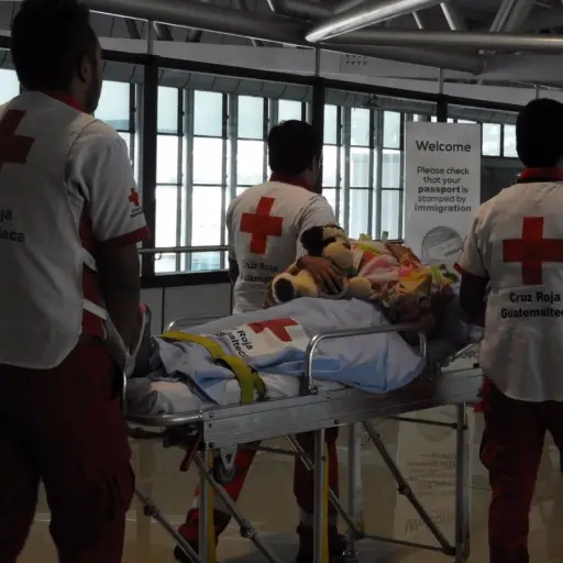 Retorno de sobrevivientes de Estados Unidos ,