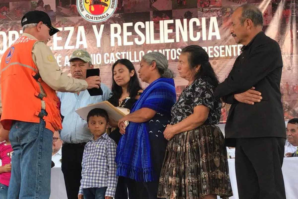 Reconocimiento en San Juan Alotenango, 