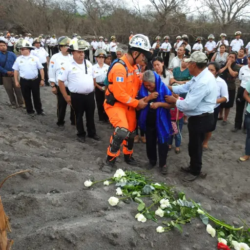 Bomberos Voluntarios rinden homenaje a socorristas desaparecidos en Las Lajas. ,
