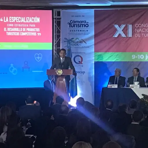 Congreso de Turismo, intervensión Jimmy Morales ,
