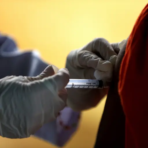 BRA301. SAO PAULO (BRASIL), 10/01/2018.- Una mujer se vacuna en en un ambulatorio hoy, miércoles 10 de enero de 2018, en Sao Paulo (Brasil). Brasil ha reforzado las medidas de prevención contra la fiebre amarilla, especialmente en Sao Paulo, donde en algu
