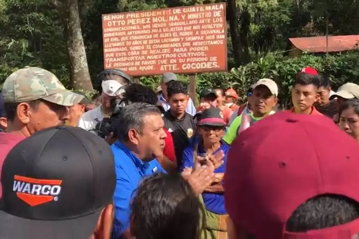 Pobladores San Miguel Los Lotes destrucción de viviendas, 