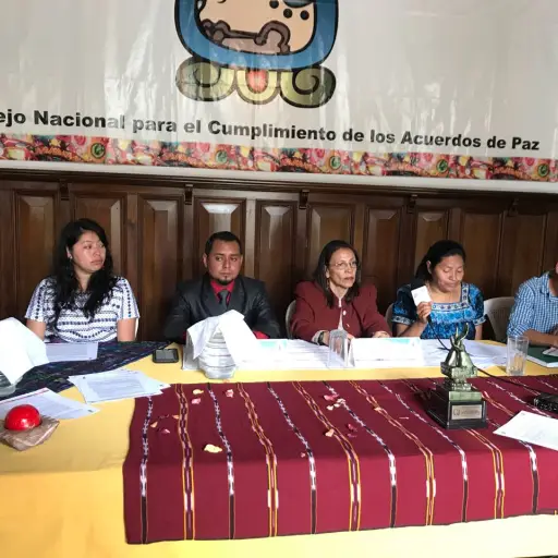 Consejo Nacional cumplimiento de los acuerdos de paz ,