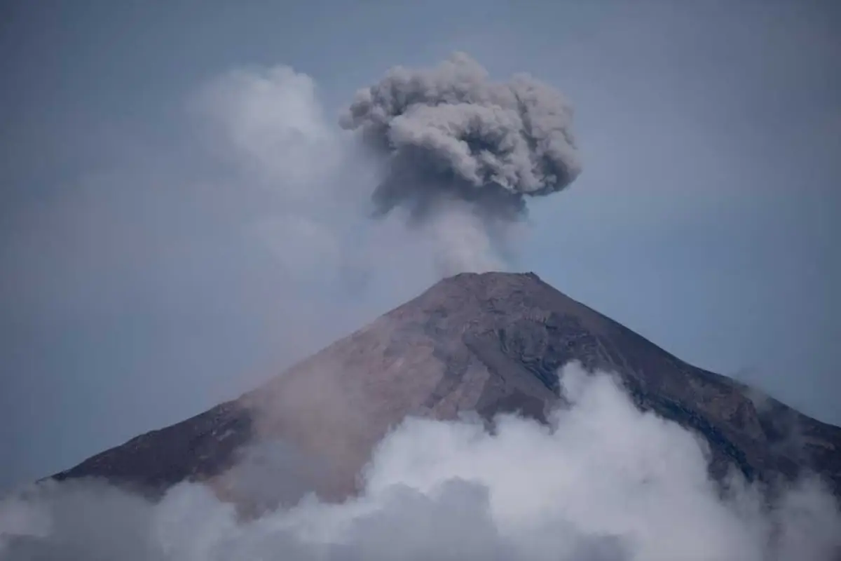 Volcán de Fuego. Foto EFE, 