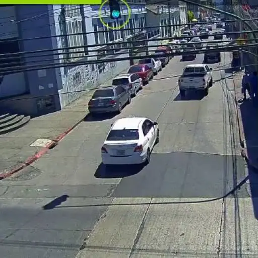 Accidente en zona 1 Capital ,