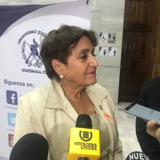 Magistrada Elizabeth García ,