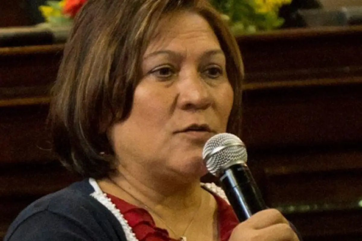 Exdiputada Mirza Arreaga.