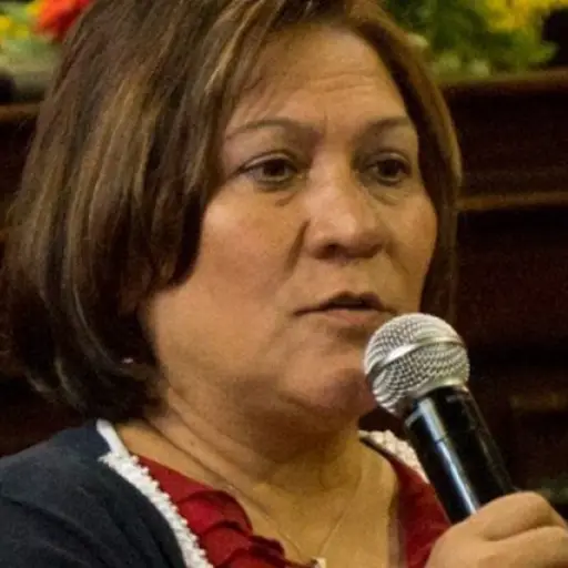 Exdiputada Mirza Arreaga.