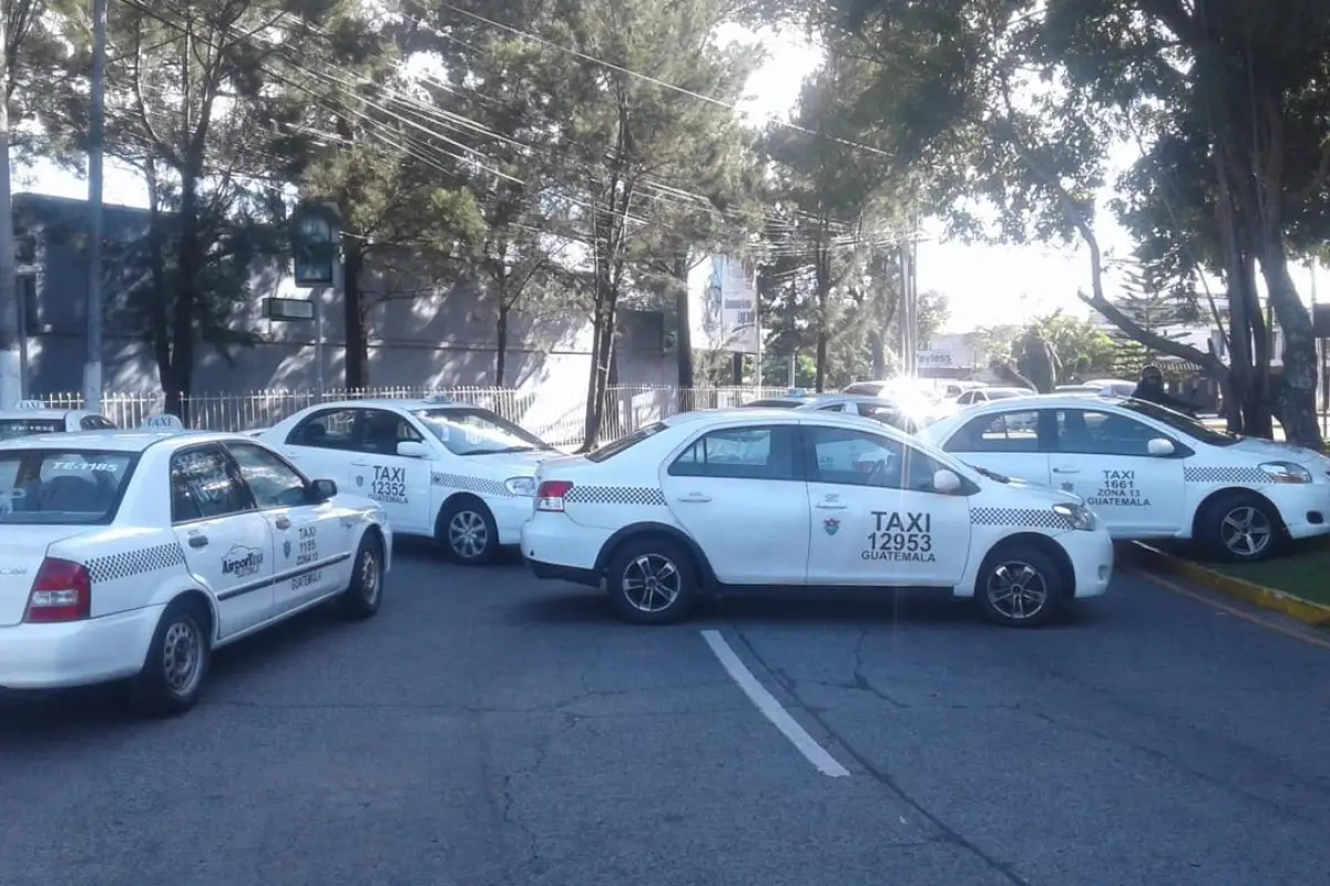 Taxistas manifestación 