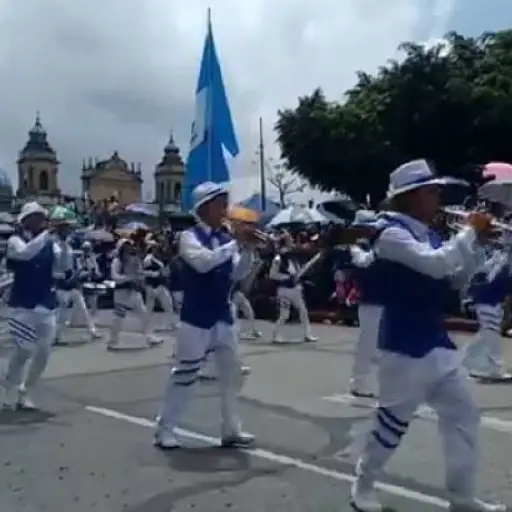 Desfile en Guatemala ,