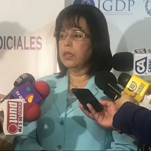 Magistrada Silvia García ,