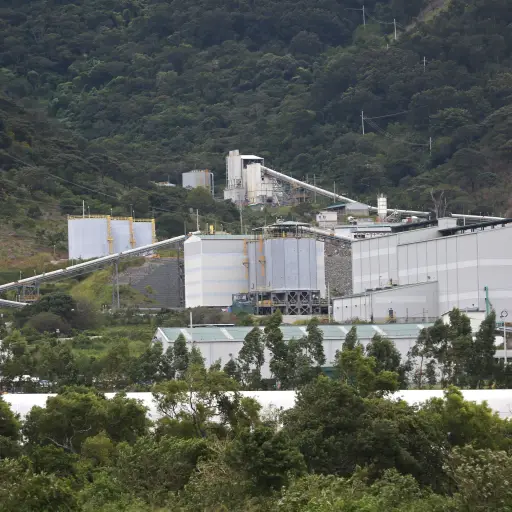 GU4018. CASILLAS (GUATEMALA), 26/10/2017.- Vista general de la mina San Rafael, durante la visita de 4 ganadoras del premio nobel quienes se reunioeron con líderes de la resistencia pacífica contra la mínera en el municipio de Casillas en el departamento 