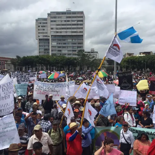 Manifestación CODECA ,