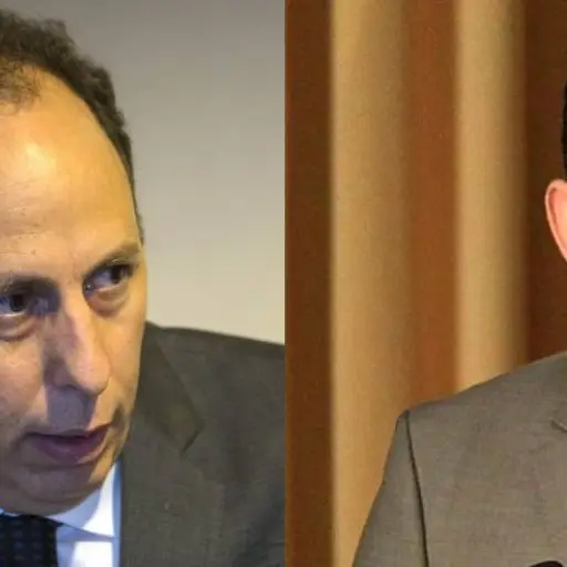 Daniel Wilkinson y Jimmy Morales 