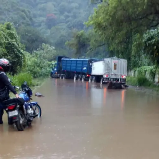 Desbordamiento de río 