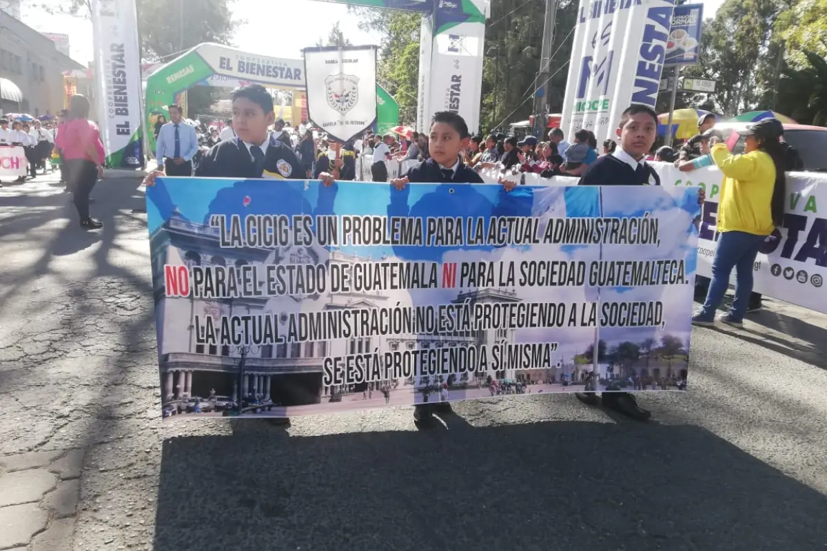 Marchas en Quetzaltenango, 