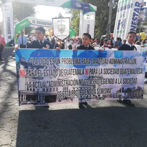 Marchas en Quetzaltenango ,