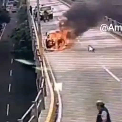 incendio vehículo ,